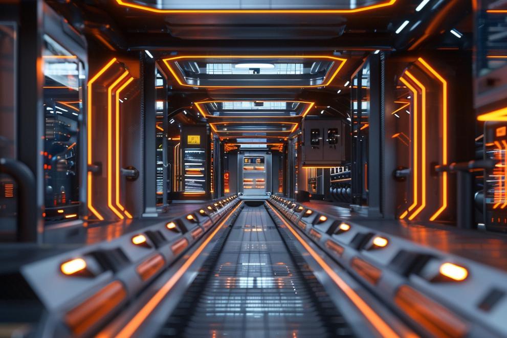 Modern RFID Technology Integration in Daily Life Concept