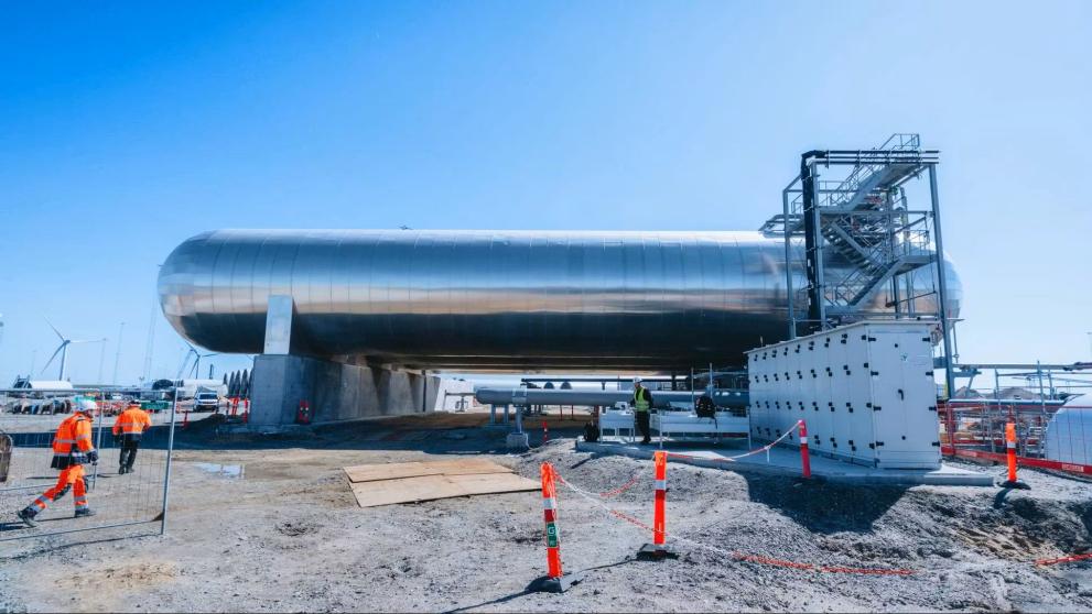 CO₂ terminal taking shape in Esbjerg.