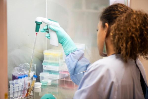 Students and medical researchers at the Université Libre de Bruxelles
